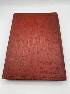 AUDELS New Electric Library Volume l Printed 1935 Raised Letters Vintage - Picture 1 of 9