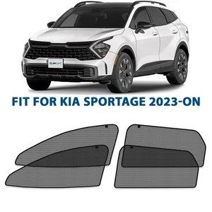 Sun Shades Front and Back Glass Magnetic Screen for 2023-2026 Kia Sportage - Picture 1 of 7