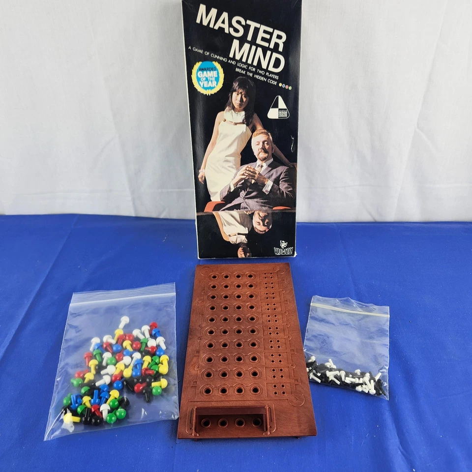 Vintage Master Mind Board Game 1972 Original 100% Complete Box England 1970s - Image 1 of 4