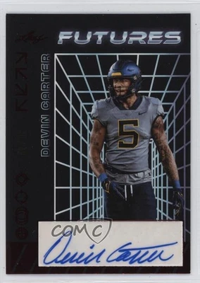 2024 Leaf Futures Auto Red /49 Devin Carter #A-DC2 Auto - Image 1 of 2