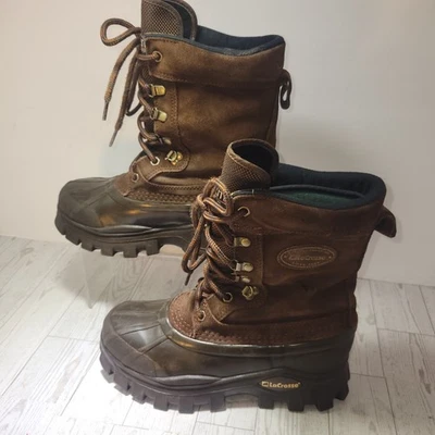 Botas de invierno Lacrosse Thermolite aisladas para hombre talla 6 marrón trabajo al aire libre Foto 1 de 4