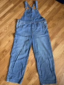 Jessica Simpson Denim Jeans Overall Overall gerades Bein Gr. L - Bild 1 von 19