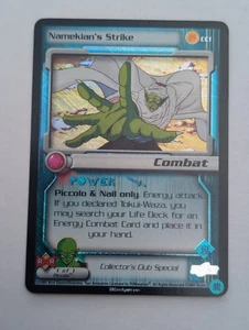Namekian Strike DBZ FOIL Promo Dragon Ball Z TCG CC1 UR Uber Rare - Picture 1 of 11