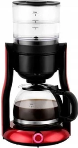 Cafetera de filtro 480 ml - 680 W - TKG CM 2000 RD - Calóricas - Rojo/Negro - Imagen 1 de 5