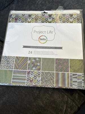 Becky Higgins Project Life 12x12 Rain Edition Paper Pack