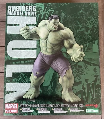 Kotobukiya ArtFX+ Statue Model Marvel Now! Avengers Hulk 1/10 Scale NEW! - Image 1 of 4