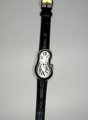 Reloj Montre Crash Dali Reloj Crash Cuarzo Acero Dorado Unisex Nuevo Reloj De Colección - Imagen 1 de 4