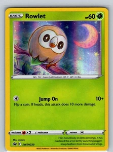 Rowlet - SWSH220 Holo Promo SWSH: Sword & Shield Promo Cards NM - Picture 1 of 2