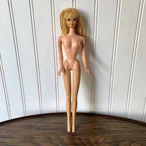 1966 Barbie Doll, Twist n Turn, Made in JAPAN, Mattel, Blonde, Brown Eyes LASHES - Picture 1 of 13