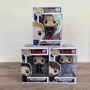 FUNKO POP! HOMELANDER / BILLY BUTCHER / SOLDIER BOY | THE BOYS |AMAZON TV - Picture 1 of 6