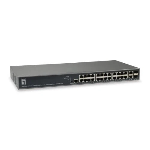 LevelOne GEP-2682 switch di rete Gestito L3 Gigabit Ethernet (10/100/1000) Suppo - Immagine 1 di 1