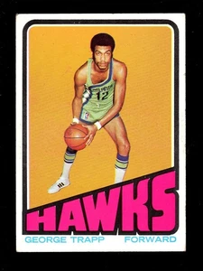 1972-73 TOPPS #38 GEORGE TRAPP HAWKS - Picture 1 of 2