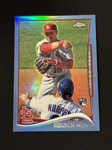 Kolten Wong 2014 Topps Chrome #188 Blue Refractor #/199 St. Louis Cardinals - Bild 1 von 3