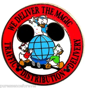 WDW Traffic Distribution Delivery Cast Exclusive Pin  - Picture 1 of 1