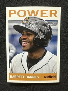 Barrett Barnes #165 2013 Topps Heritage Minor League Edition Menge Rookie/Prospect - Bild 1 von 2