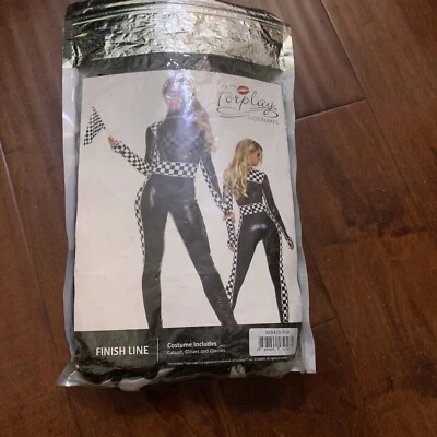 Disfraz de corredor de coche Finish Line para mujer Forplay S/M Foto 1 de 4