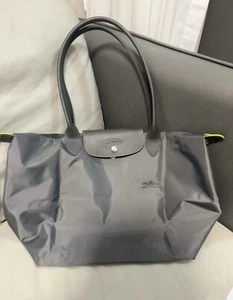 Longchamp Le Pliage Grau Groß Large - Bild 1 von 9