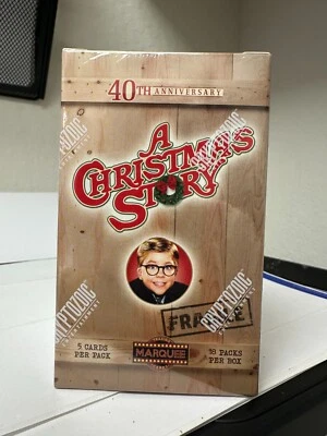 Tarjetas coleccionables Cryptozoic A Christmas Story Marquee 2024 caja de pasatiempos sellada Foto 1 de 4