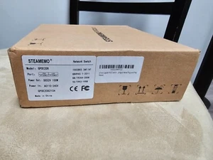 8 Port Gigabit PoE Switch with 2 Gigabit Uplink802.3af/at Compliant100W Built... - Picture 1 of 2