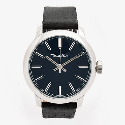 THOMAS SABO Rebel Black Watch WA0312-203-203-46MM for Men - Image 1 of 4