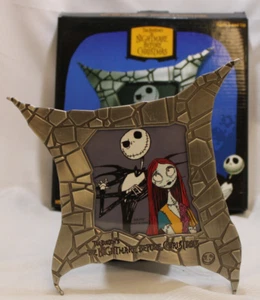 The Nightmare Before Christmas Pewter Picture Frame 10th Anniversary Rare NIB - Picture 1 of 2