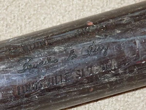 Bo Diaz H&B Game Used Bat Phillies Reds Indians - Picture 1 of 6