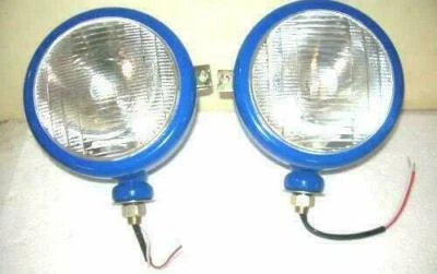 Juego de luces de cabezal de tractor Ford 2N 8N 9N 60 310066 color azul (derecha + derecha) Foto 1 de 4