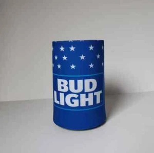 Lot of 3 Bud Light Can Koozies Koolie Cooler Stars Patriotic Anheuser Busch - Picture 1 of 3