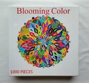 Blühende Farbe Puzzle, 1000 Teile - Bild 1 von 1