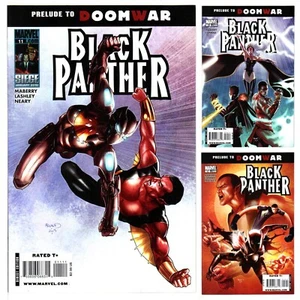 BLACK PANTHER (Vol 4) #10 11 12 Set KEY First battle Shuri & Namor MARVEL 2010 - Picture 1 of 9