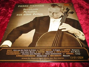 LP-Pierre Fournier spielt Berühmte Melodien aus allen Zeiten-Sehr gut !--Stereo- - Bild 1 von 2