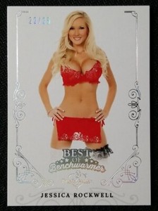 2022 Best of Benchwarmer JESSICA ROCKWELL Premium Base HOLO Foil #'d 22/25