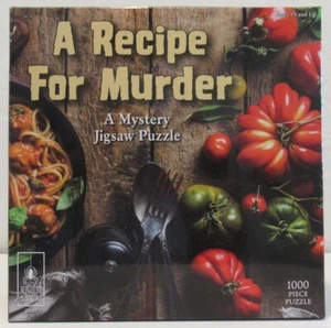 A Recipe For Murder Classic Mystery Puzzle 1000 Teile (neu) - Bild 1 von 3