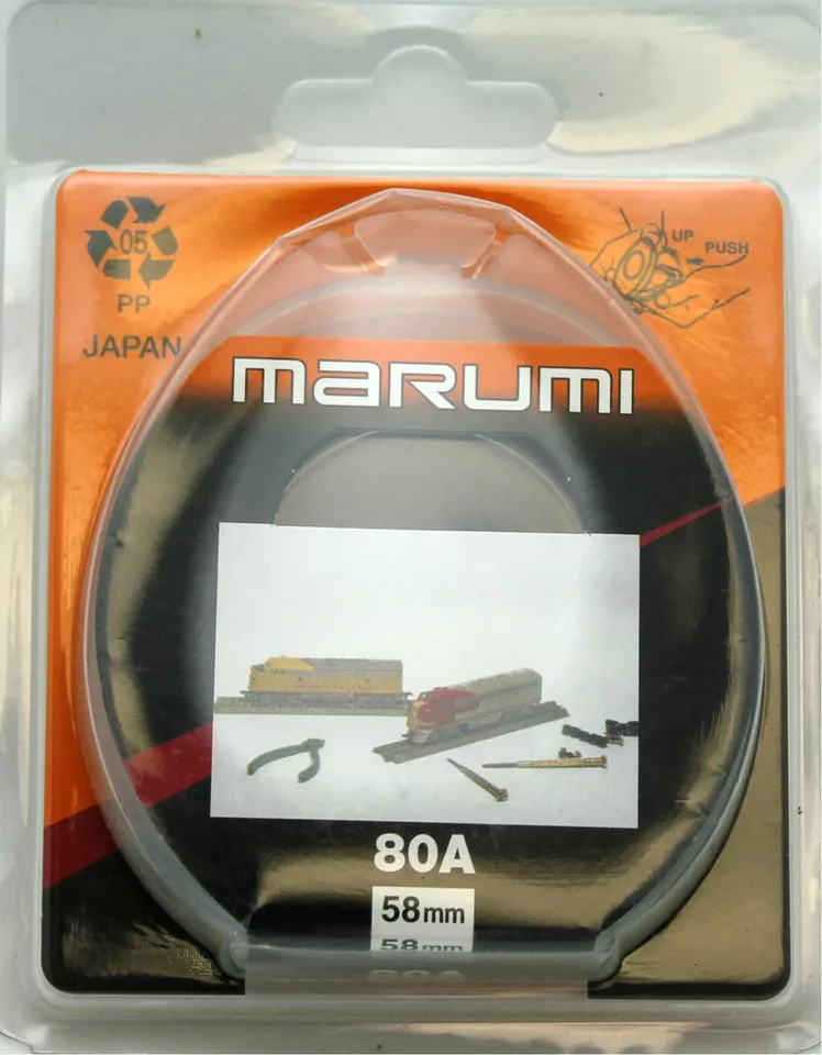 NEW Marumi 80A,81A,80B 55mm,58mm Japan Camera Lens Filter - Image 1 of 1