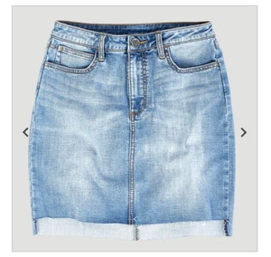 Wrangler Retro Mae Mid Rise Denim Jean Skirt Rodeo Western Size 1 New - Picture 1 of 12