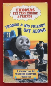Thomas & Friends - Thomas & His Friends Get Along (VHS, 1998) - George Carlin - Picture 1 of 6