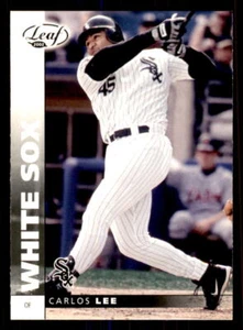 2002 Leaf #15 Carlos Lee Chicago White Sox - Picture 1 of 2