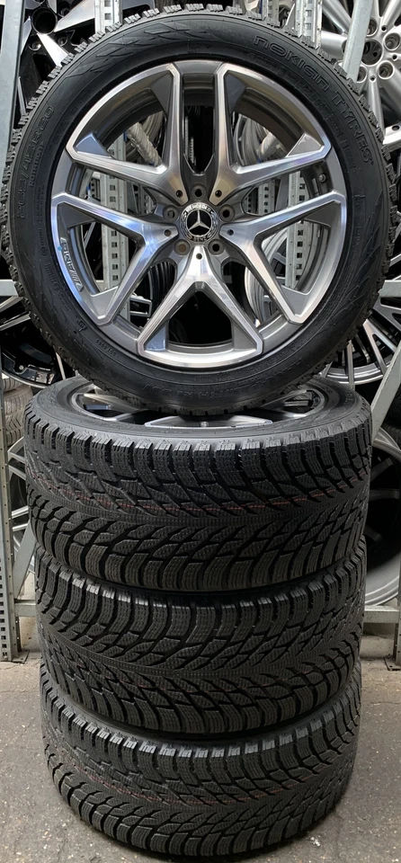 4 Orig Mercedes-Benz Winterräder AMG 265/45 R20 108T M+S GLC AMG GLC 63 C253 X25 - Bild 1 von 3