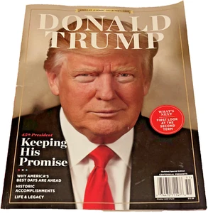 DONALD TRUMP American Collector Special Edition Magazine 2017-2021 President Pic - Picture 1 of 3