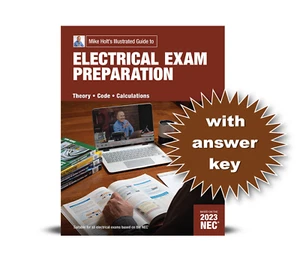 Mike Holt's 2023 Electrical Exam Preparation Textbook with Answer Key - Picture 1 of 6