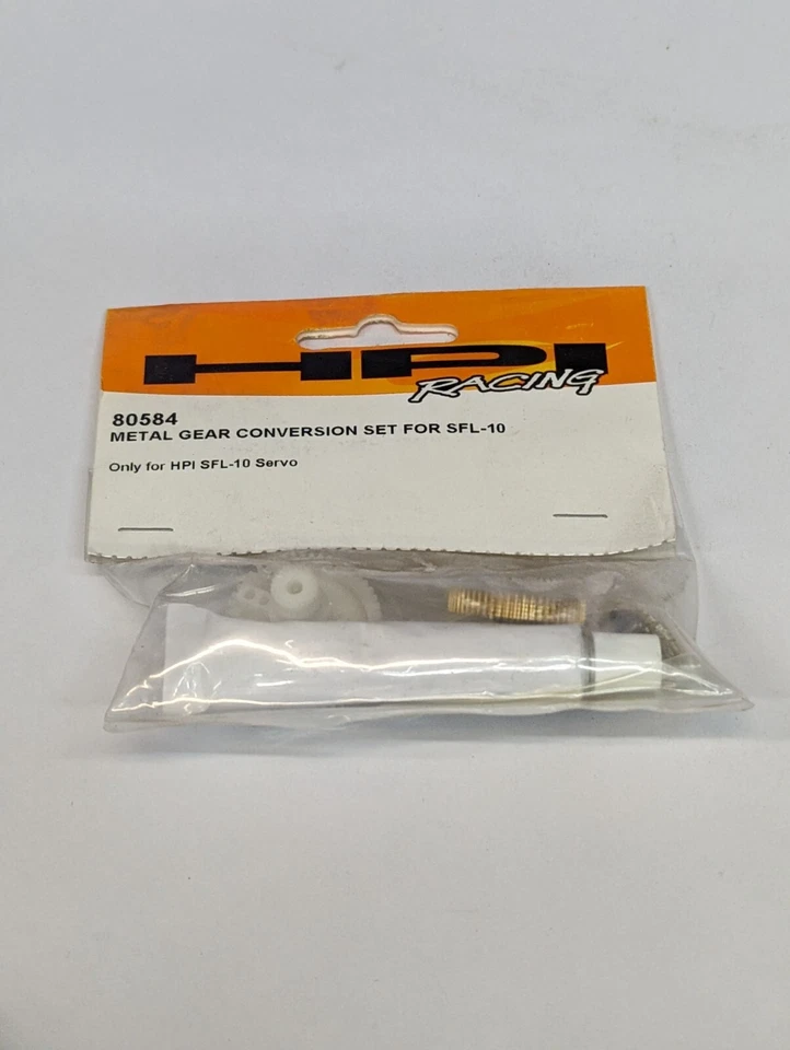 HPI RACING Metal Gear Conversion Set for HPI SFL-10 Servo HPI80584 - Image 1 of 1