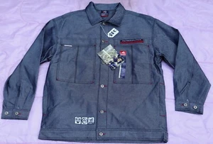 ASTRONAUTICS HERREN JEANSJACKE - GRÖSSE - L. ETIKETT NR. 88t. GETAGGT 427. - Bild 1 von 4