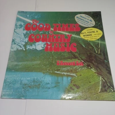THE GOOD TIMES IN COUNTRY MUSIC - VARIOUS - Vinyl LP - Majestic - 1974 - VG 1694 - Image 1 of 4