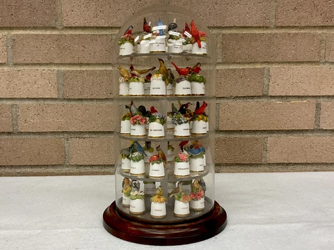 Compleate Southerland England, State bird and flower thimble collection Cover