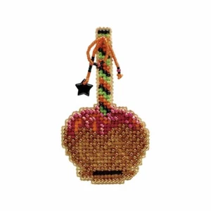 Caramel Apple Halloween Beaded Kit Mill Hill 2009 Autumn Harvest - Picture 1 of 3