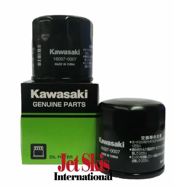 2 OEM Kawasaki 16097-0007 Oil Filter Y28