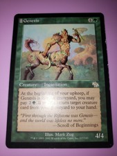 Mtg x1 Genesis, Judgment, MP, English