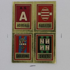 GOLD SCUDETTINO SANDWICHES ACIREALE BARLETTA N° 586 FOOTBALLERS 1973 74 [G1755]