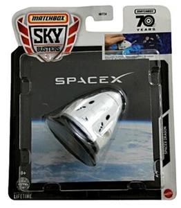 Matchbox 2023 Sky Busters SPACE-X DRAGON CAPSULE - Picture 1 of 6