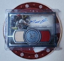 Marcel Ozuna 2019 Topps Museum Collection Signature Swatches Dual Relic Auto /99